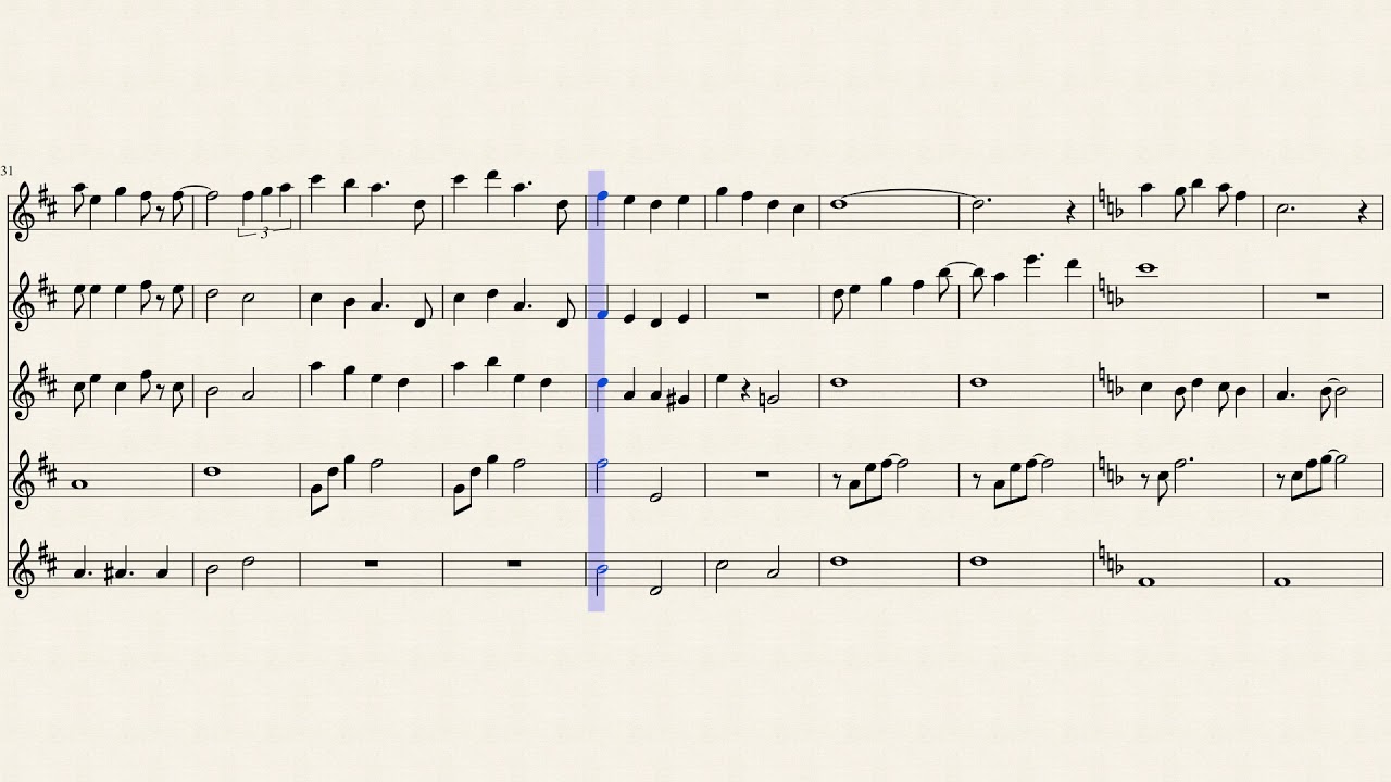 A Whole New World for flute choir