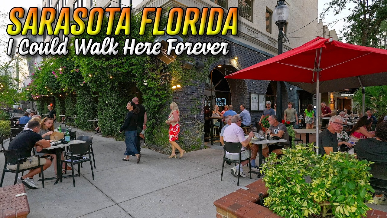 Sarasota Florida 4K Walking Tour One of Florida&rsquo;s Most Charming Cities