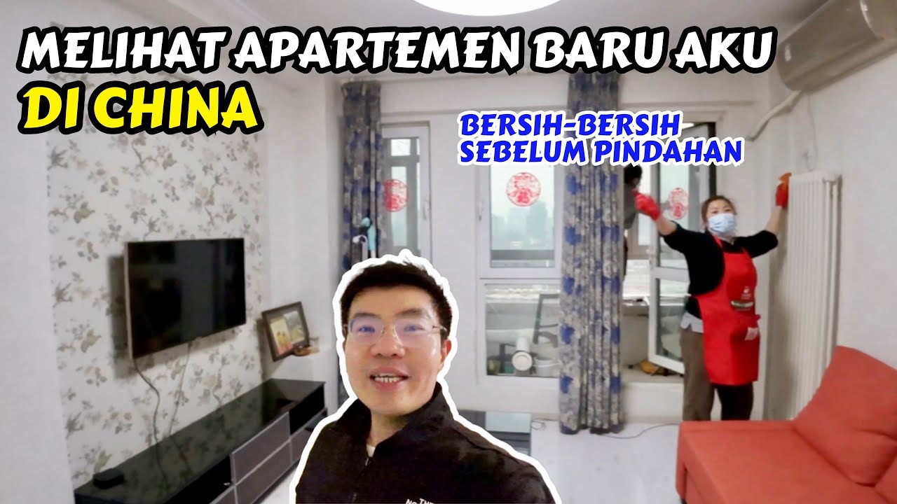 TOUR APARTEMEN BARU DI CHINA | BERSIH-BERSIH SEBELUM PINDAHAN