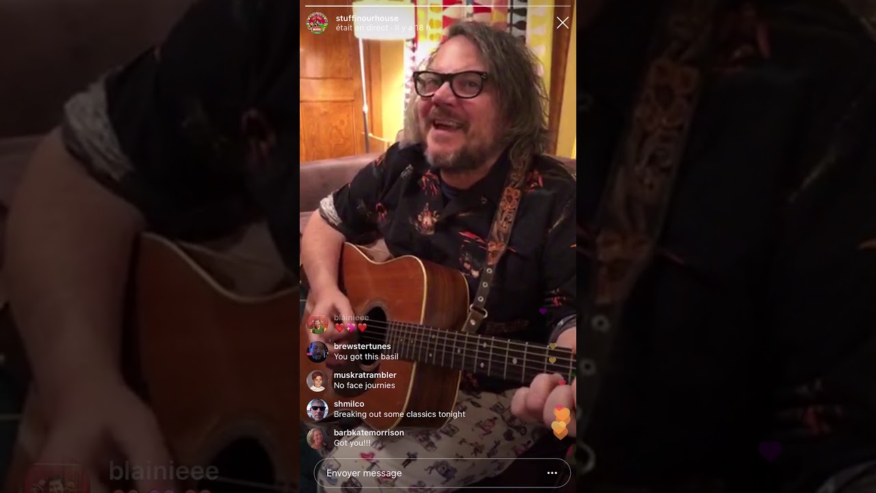 Jeff Tweedy : Red Eyed and Blue