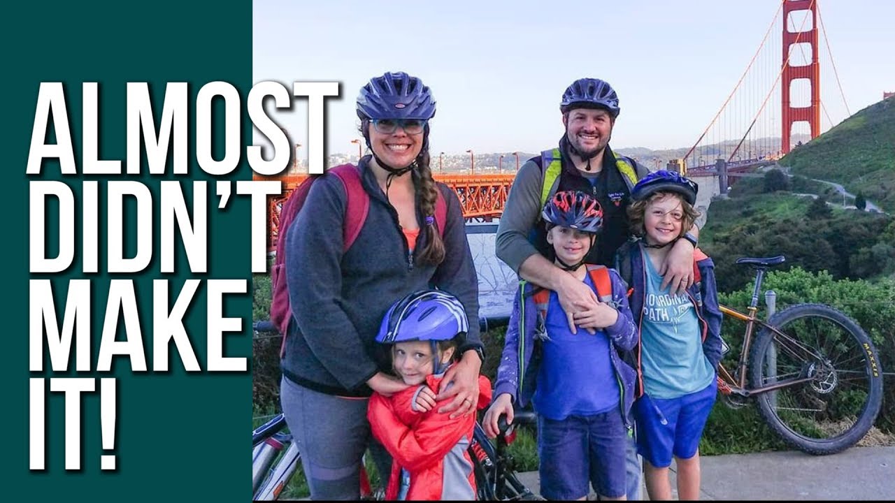 BIKING 10 MILES IN SAN FRANCISCO WITH KIDS // Bike the Golden Gate Bridge 2019