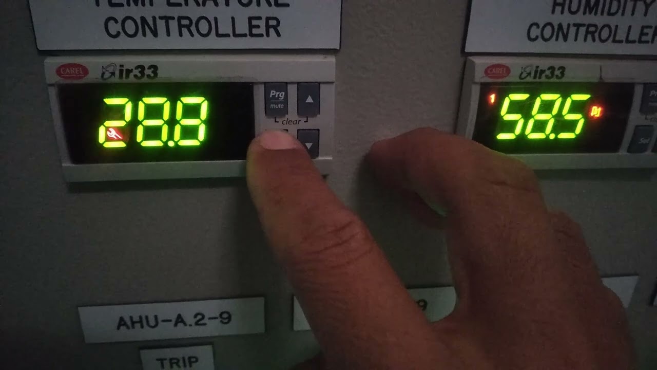 adjust/kalibrasi carel ir-33