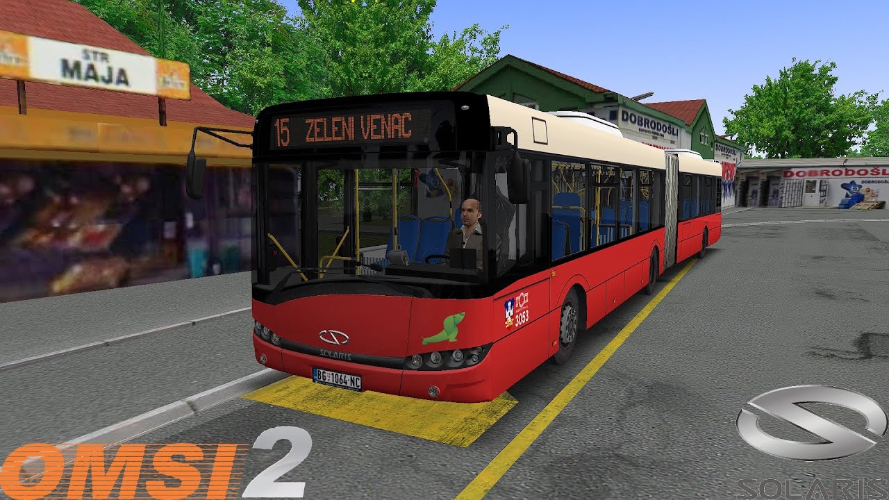 Omsi 2 - Belgrade - Line 15 - Solaris Urbino 18 III