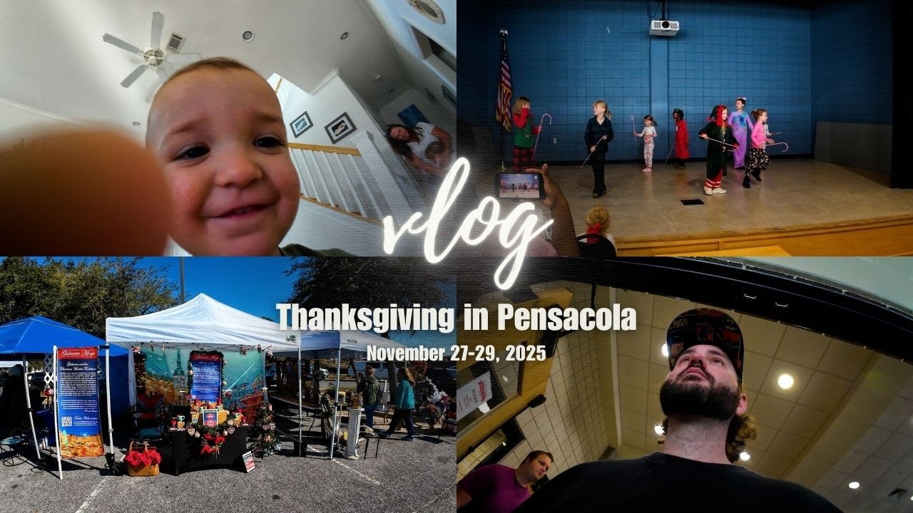 VLOG: Thanksgiving in Pensacola