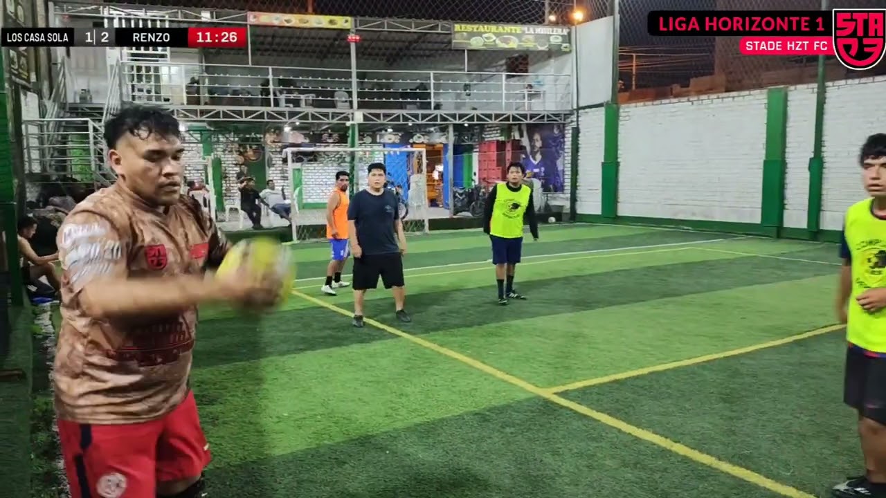 ⚽𝗟𝗶𝗴𝗮 𝗛𝗼𝗿𝗶𝘇𝗼𝗻𝘁𝗲 𝟭 - Fecha 6 / Team Renzo 🆚️Los Casa Sola 
