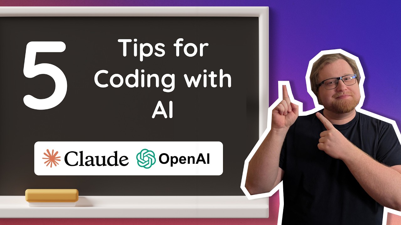 Пять моих лучших советов по улучшению кодирования с помощью ИИ с помощью ChatGPT и Клода Соннета