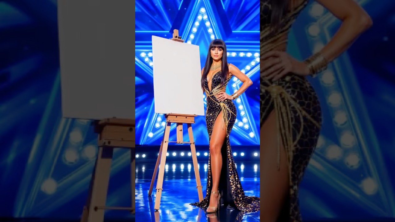 America's Got Talent 🎨 Miracle Painting #AmericasGotTalent #AGT #ShockingMoments #TalentShow #trend