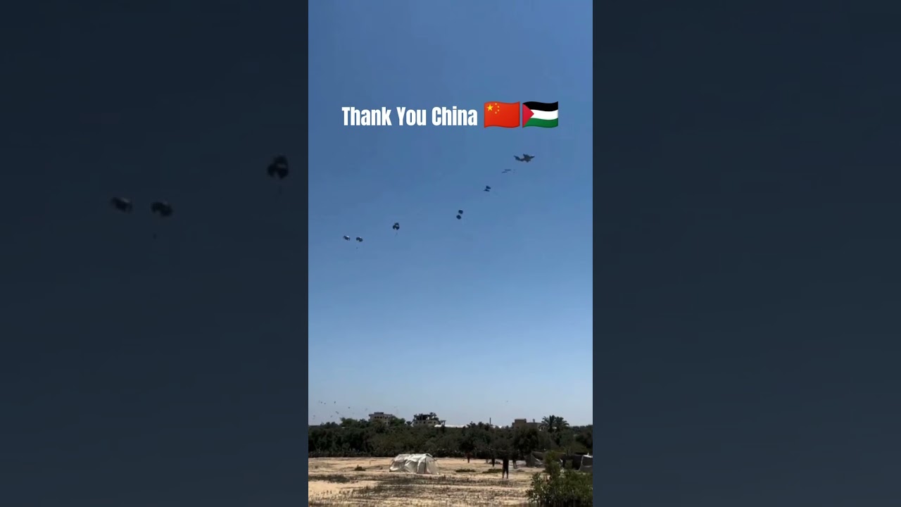 THANK YOU CHINA. #china #gaza #palestine #freeplastine