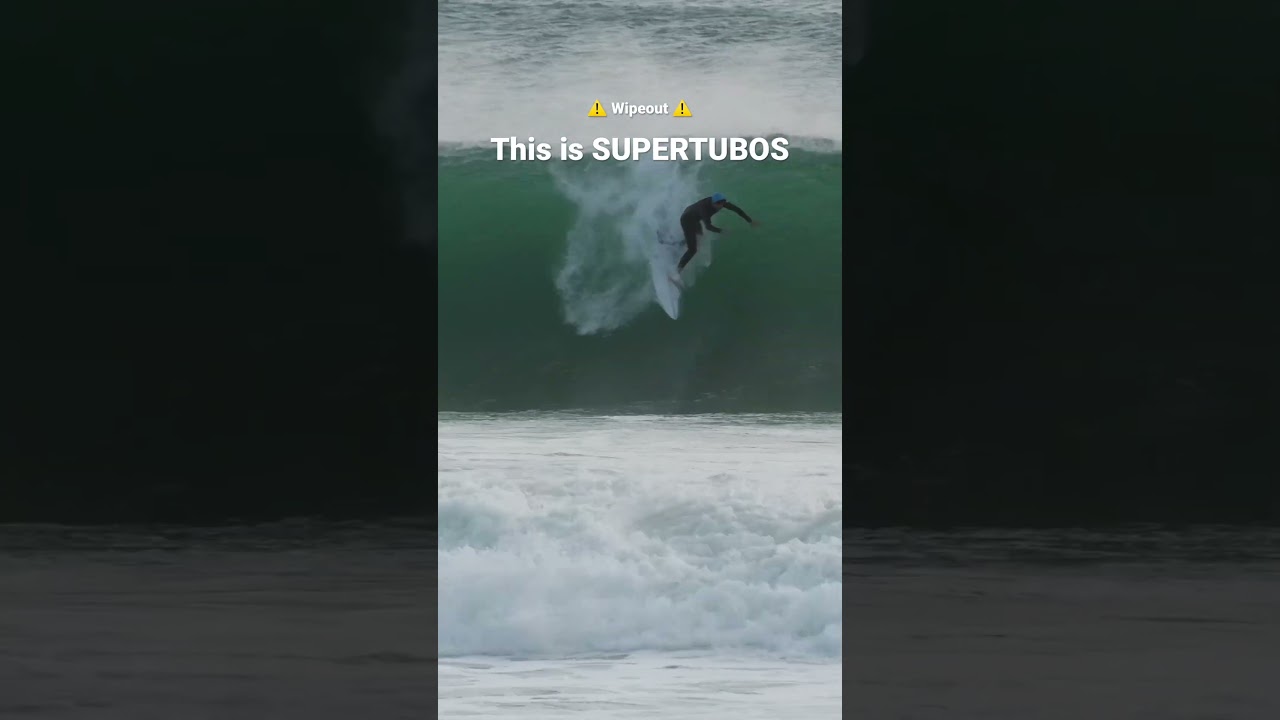 Wipeout Supertubos #peniche #crashgrafia #supertubos 🥷
