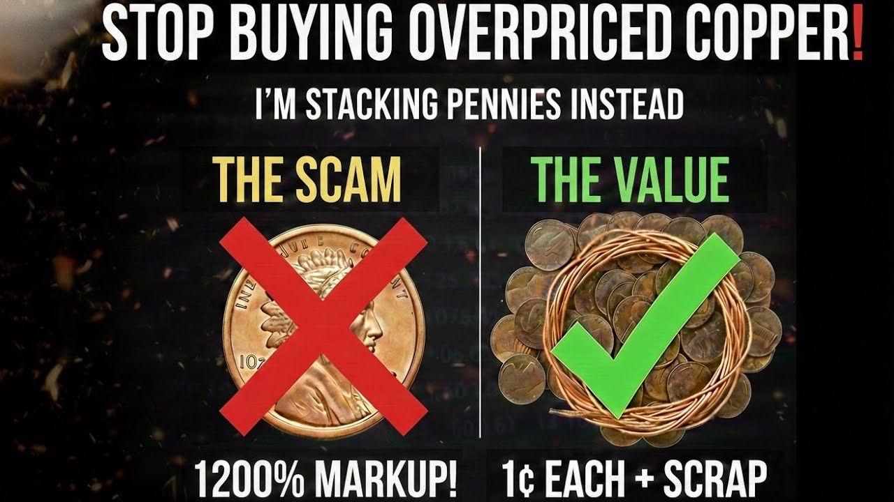 The Copper Bullion Scam: Why I'm Stacking Copper Pennies Instead!
