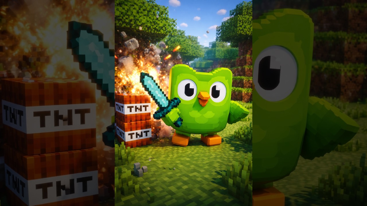 2 Odcinek serii minecraft survival z duolingo minecraft