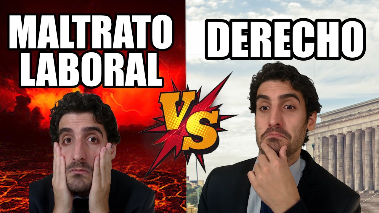⚖️MALTRATO LABORAL ¿Qué HACER? | CONSEJOS de un ABOGADO LABORALISTA  | CLASE PRÁCTICA | ARGENTINA ⚖️