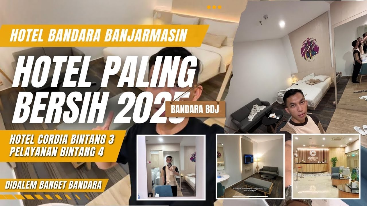 Review Hotel Bandara Super Bersih || Cordia Hotel Syamsudin Noor