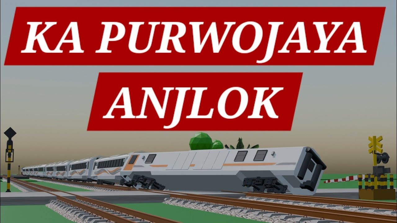 KA PURWOJAYA anjlok di Kedunggedeh 2025