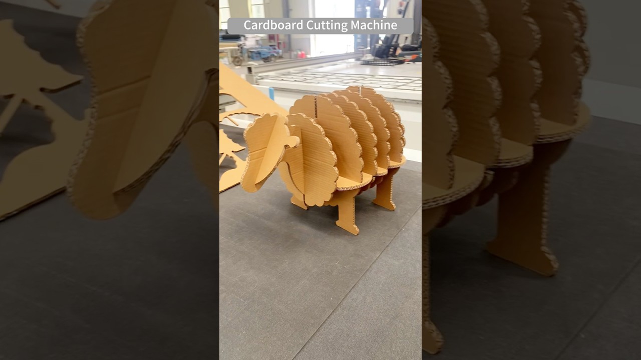 CNC Corrugated Cardboard Cutter Machine