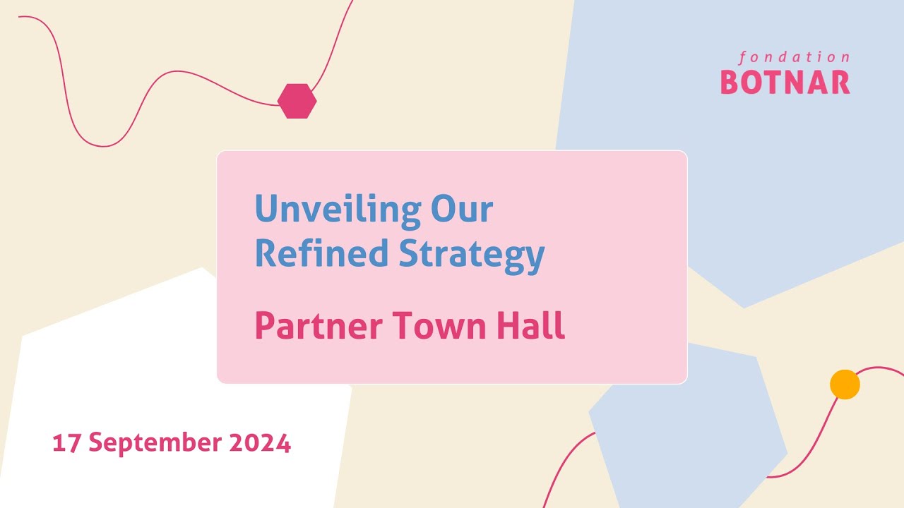 Fondation Botnar Partner Townhall Sep 24