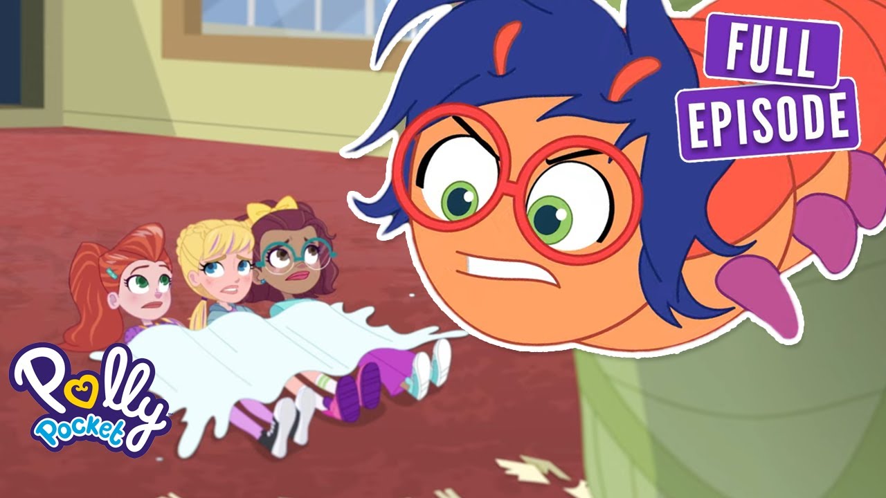 Polly Pocket Full Episode | Bookworm! 📕🪱 | Season 3 - Episode 17 | Magic Locket Adventures