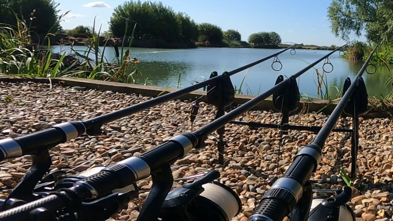 Left hand carp rod action