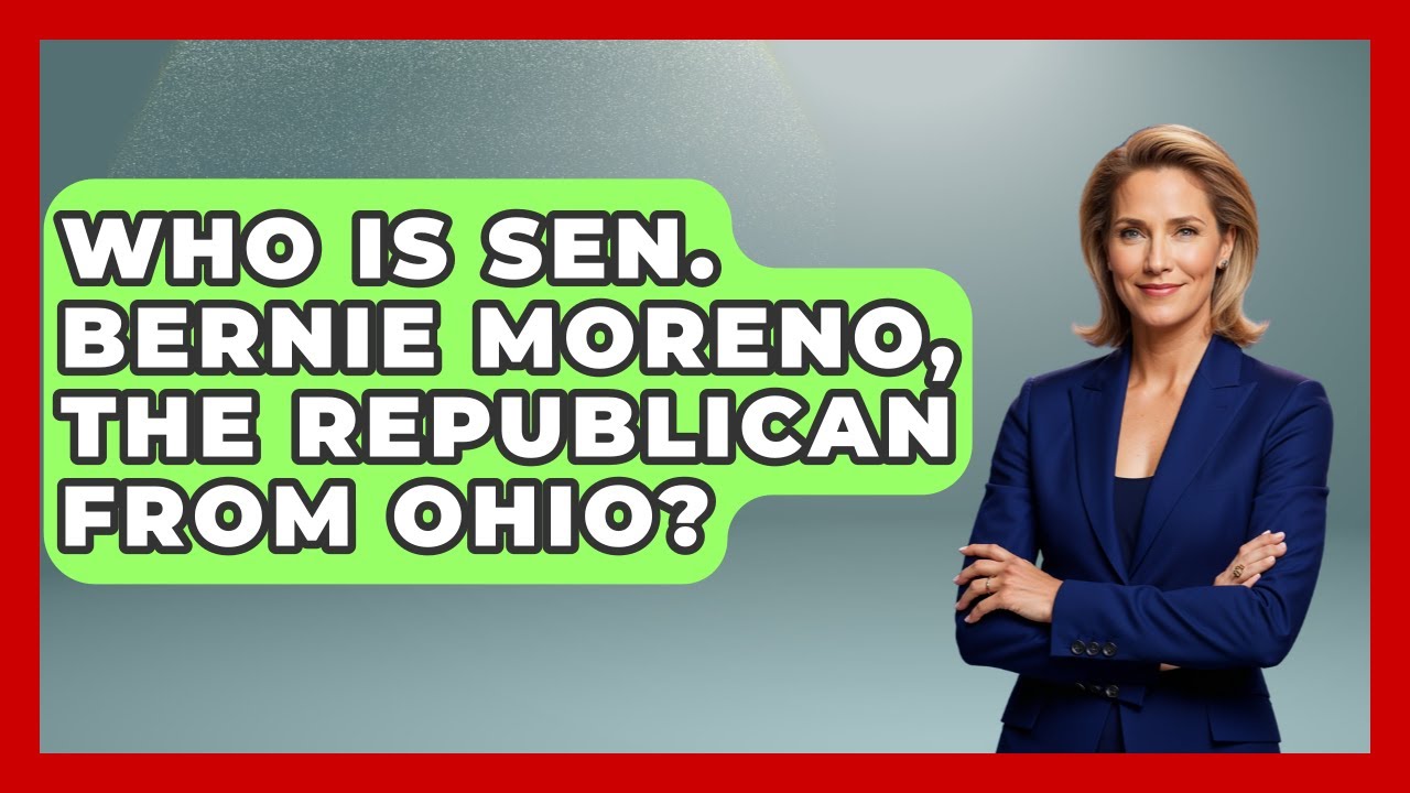 Who Is Sen. Bernie Moreno, the Republican from Ohio? | The Right Politics