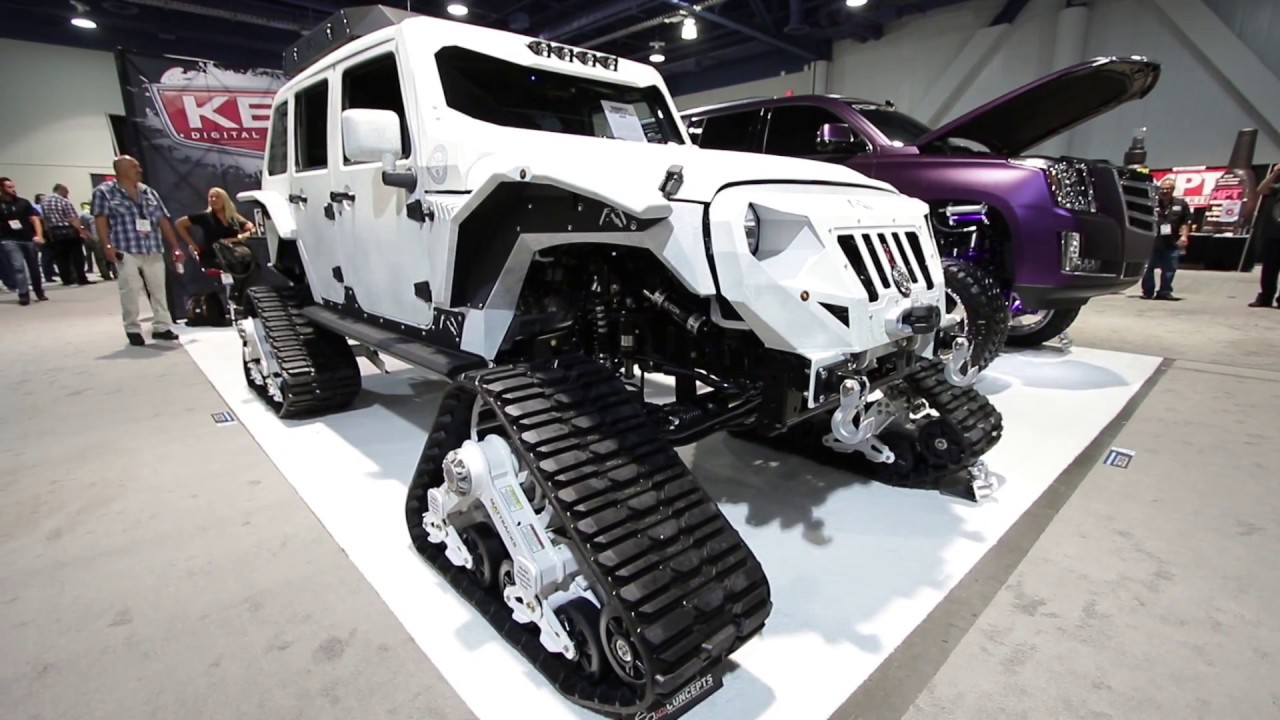 Fab Fours Debuts New JK Jeep Parts On The Arctic Frog at SEMA 2016