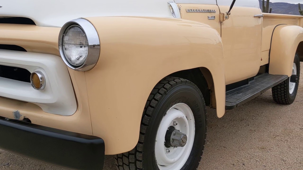 1957 International S120 factory 4x4  rare find!