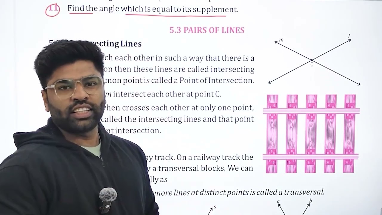 JPEN BOOKS | MATH-7 | CH-5 :  LINES AND ANGLES