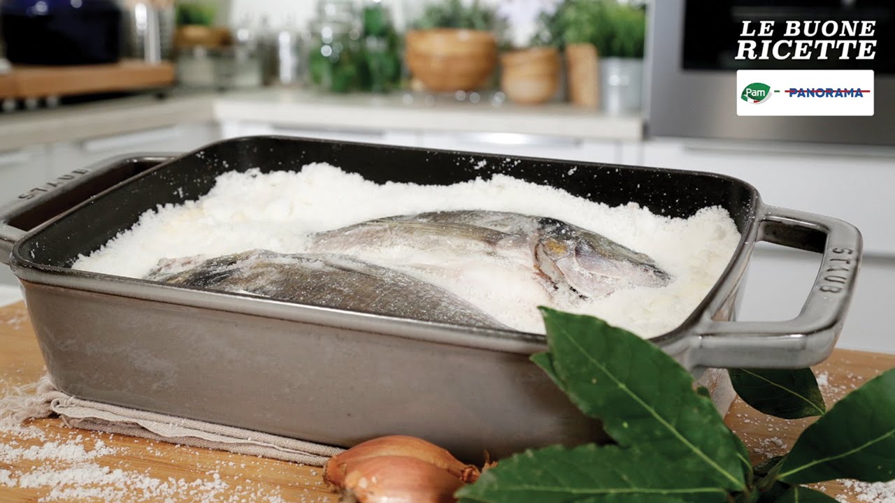 Orata in crosta di meringa salata - LE BUONE RICETTE DI PAM E PANORAMA