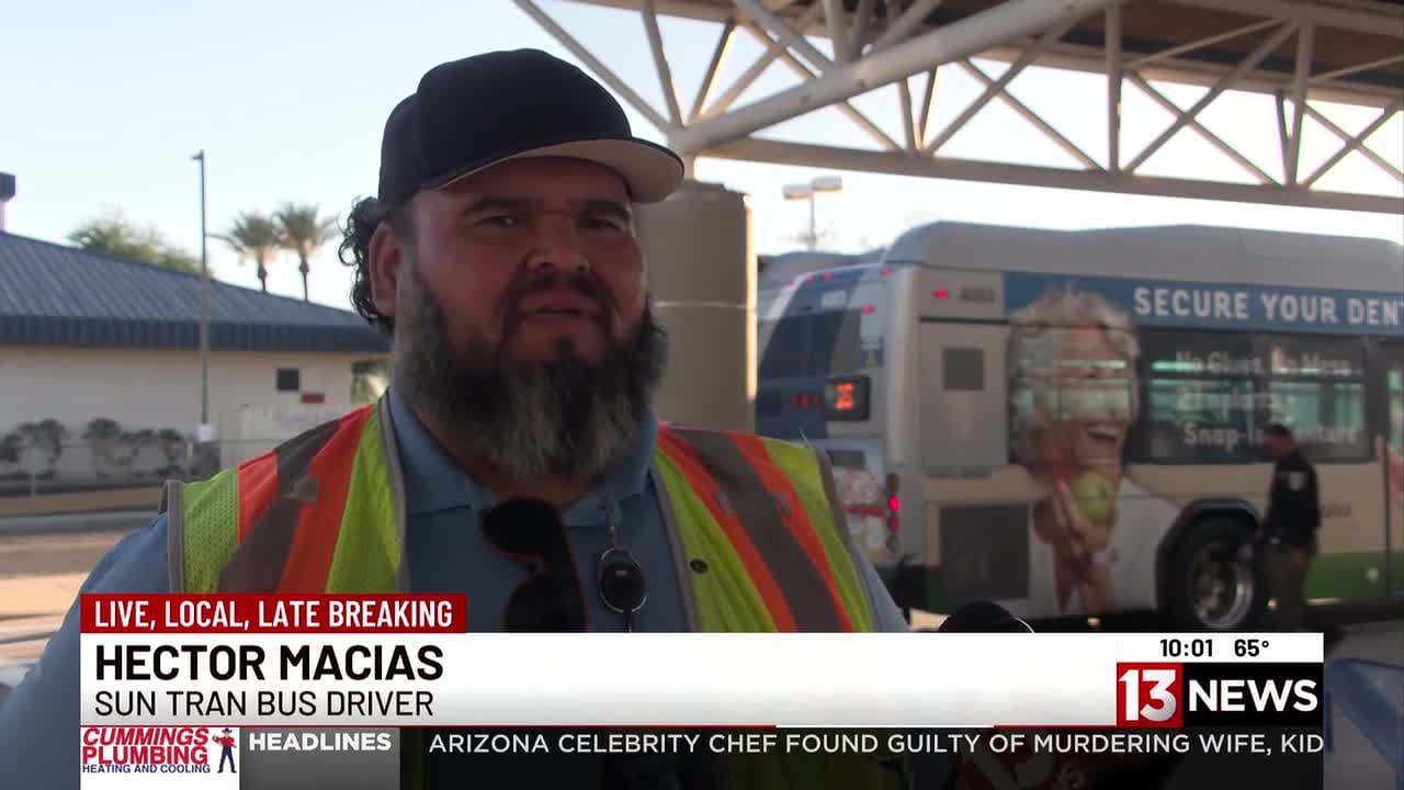 Sun Tran bus drivers cite lighting concerns across Tucson