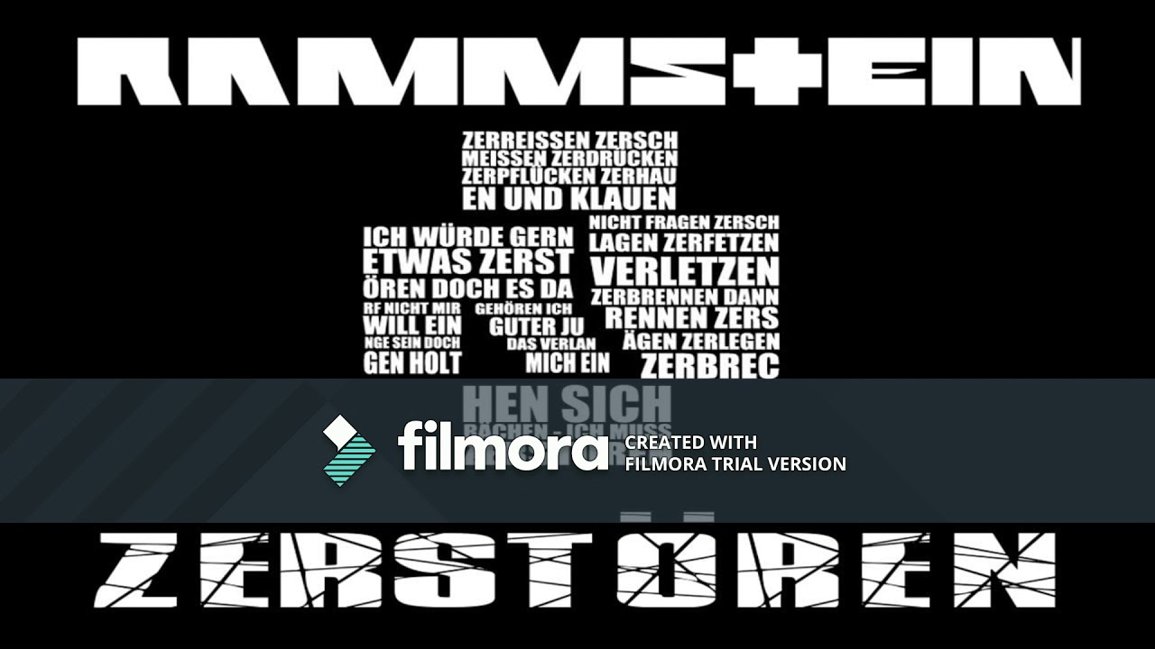 RAMMSTEIN - ZERSTÖREN (TÜRKÇE ALTYAZILI)