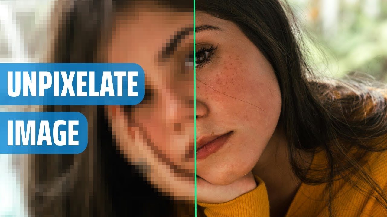 How to Unpixelate an Image in Photoshop or Online