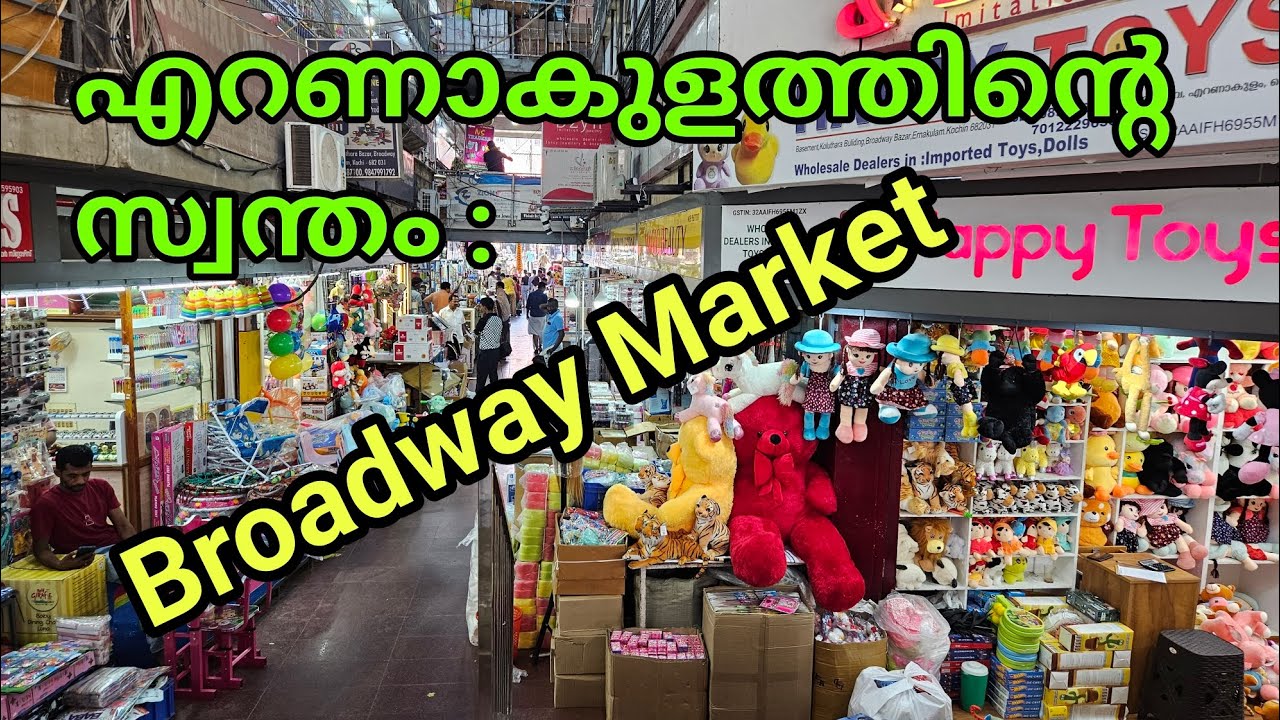 കേരളത്തിലെ ബിസിനസ് സാധ്യതകൾ | Ernakulam Broadway Market | ചെറിയ മുതൽ മുടക്കിൽ തുടങ്ങാം | Business