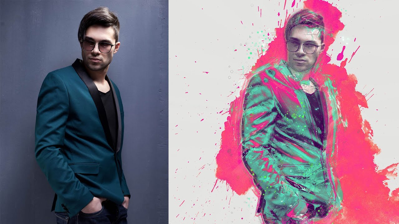 Lively Photoshop Effect Tutorial | Automatically create digital art