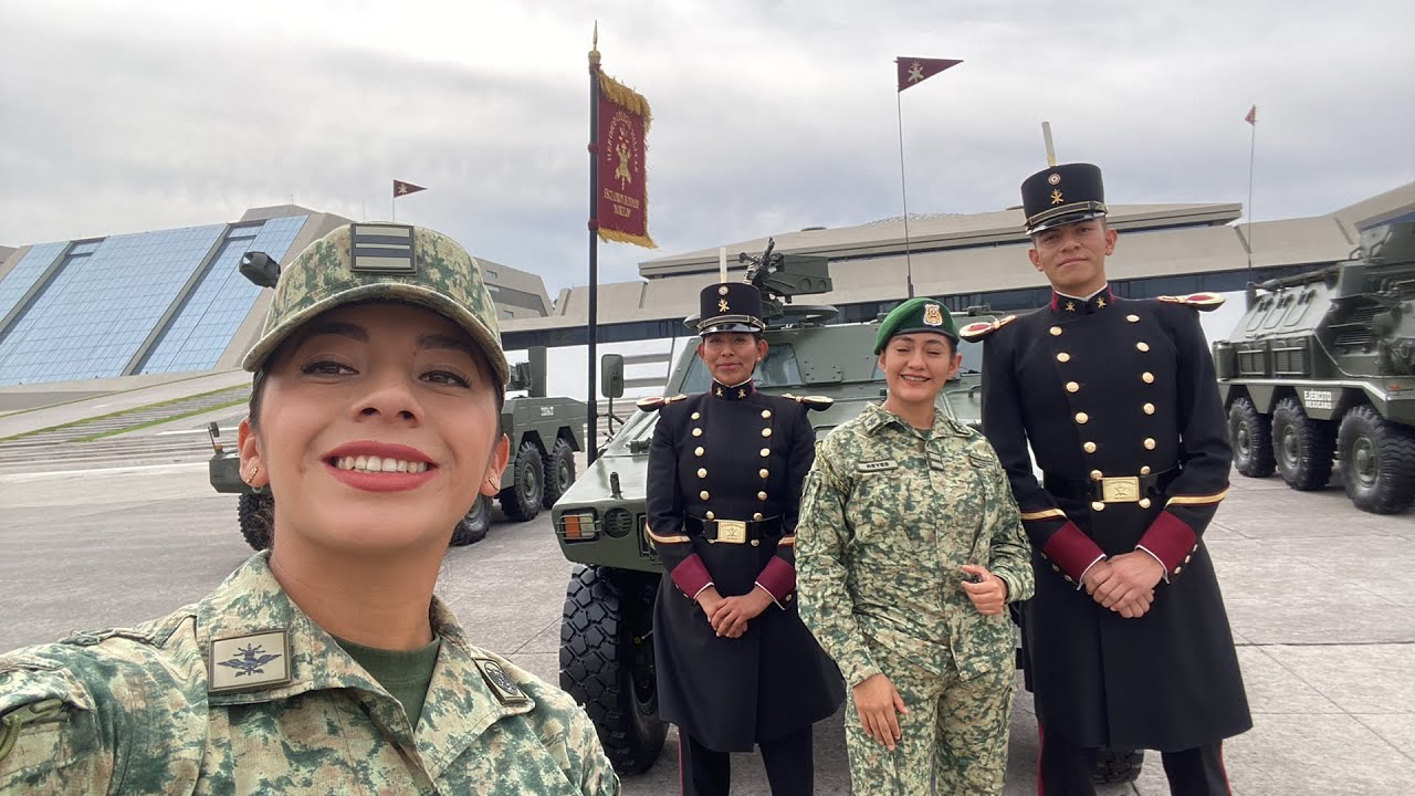 Cadetes del Arma Blindada del Heroico Colegio Militar 🦏