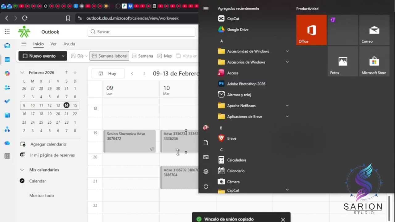 Creación de Sesión sincrónica Teams