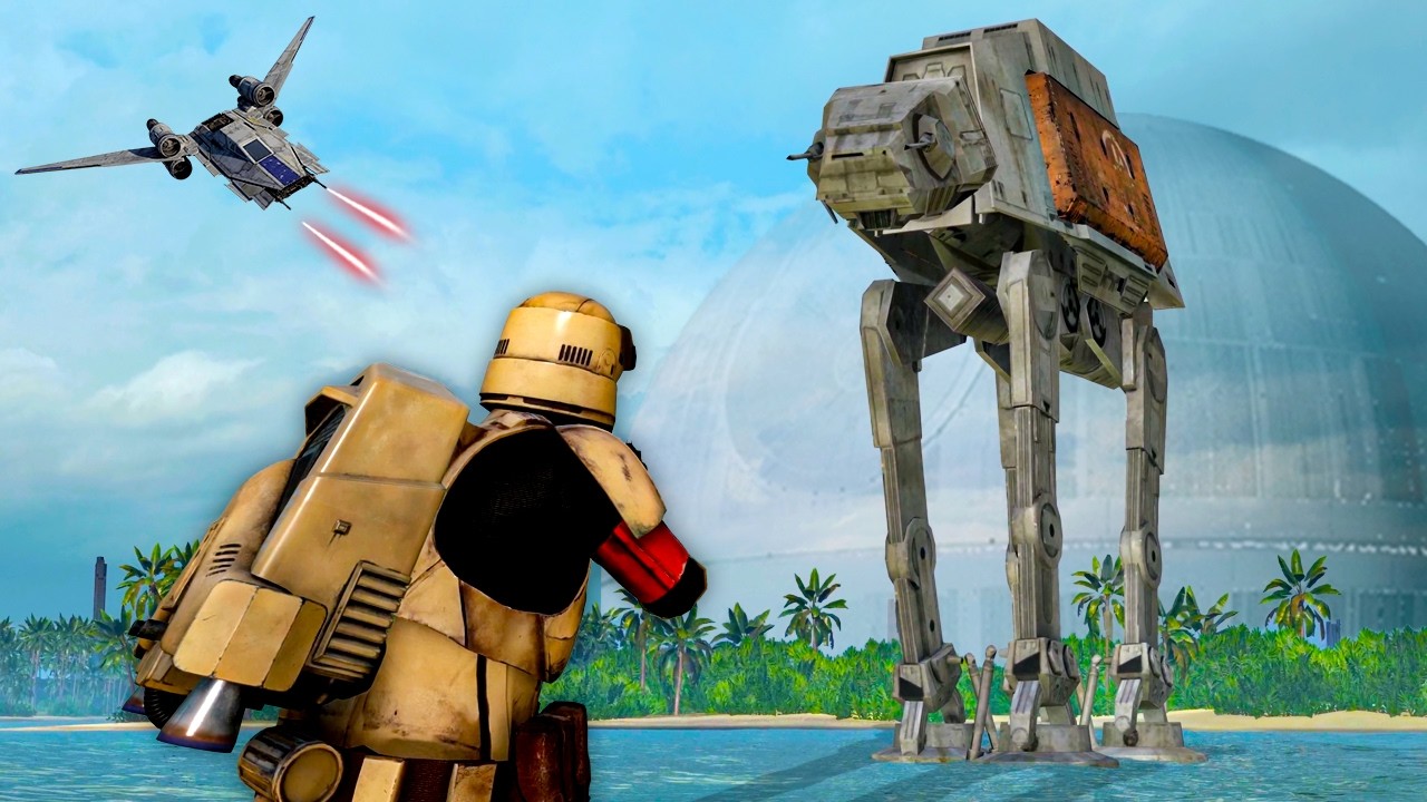 Я исследовал 200% территории Battlefront за пределами игрового поля.