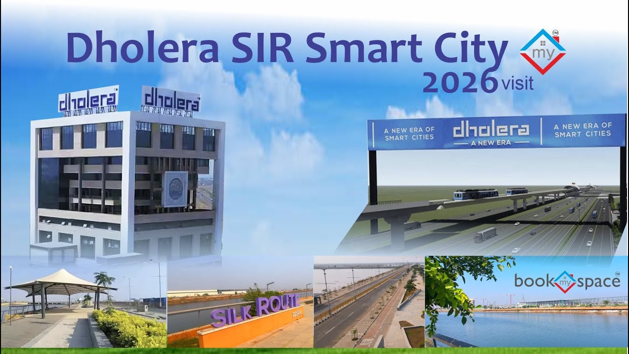 Dholera Smart City, Gujarat, India, Green Field Smart City - Visit 2026