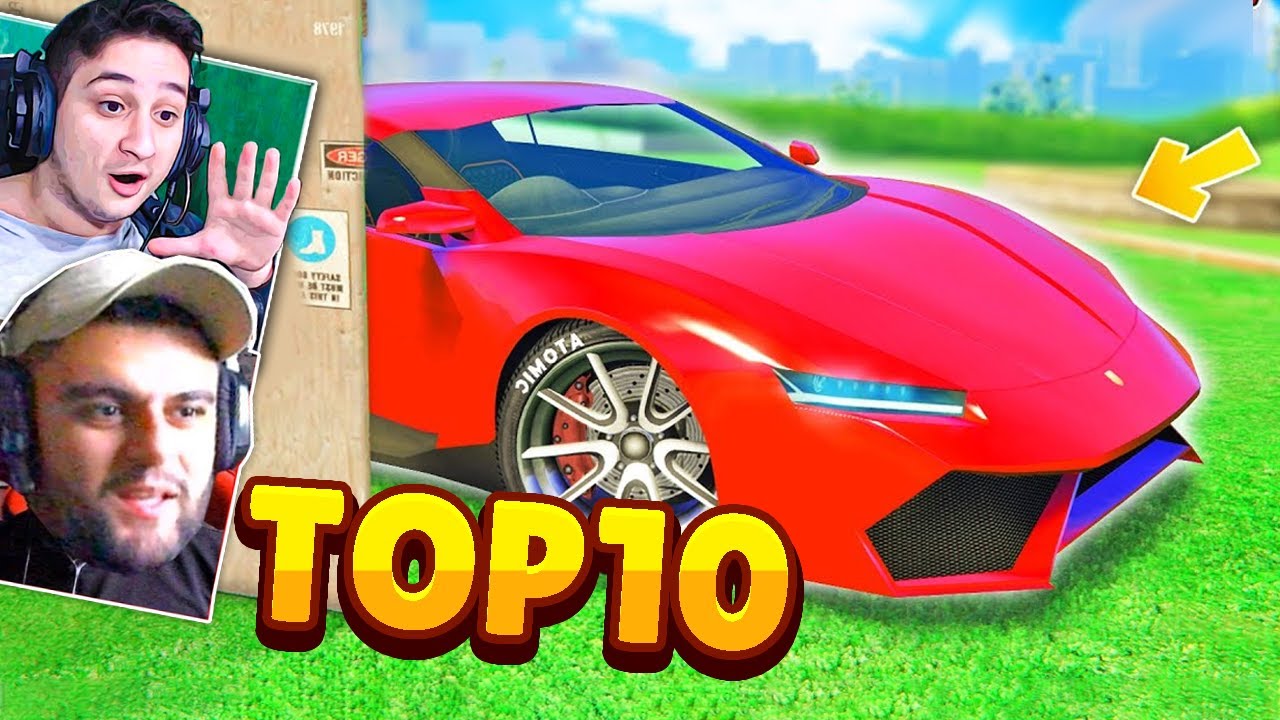 TOP10 დამალე მანქანები GTA5 ში! Lamborghini, BUGATI და RAMP CAR