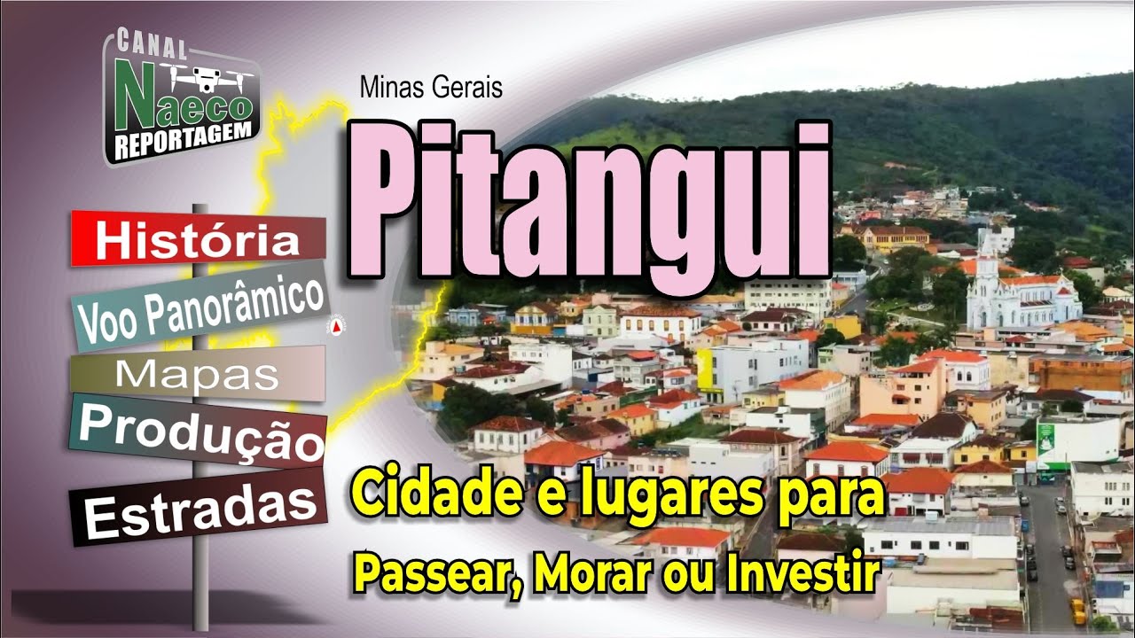 Pitangui - MG - Cidade e lugares para Passear, Morar e Investir
