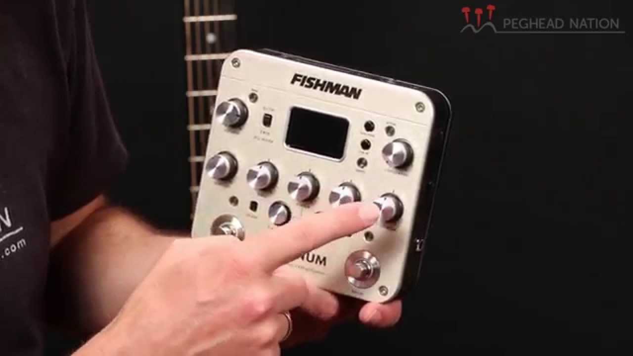 Демонстрация Fishman Platinum Pro EQ от Peghead Nation