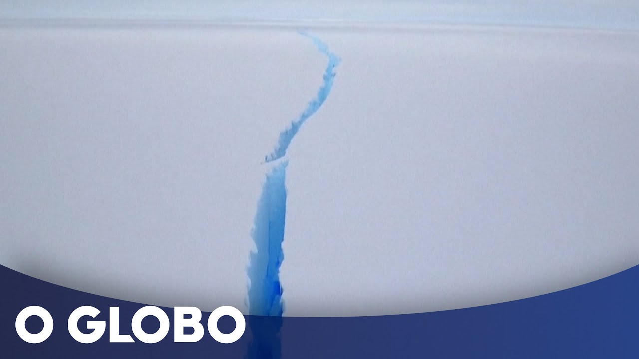 Iceberg quase do tamanho da Grande Londres se solta da Antártica