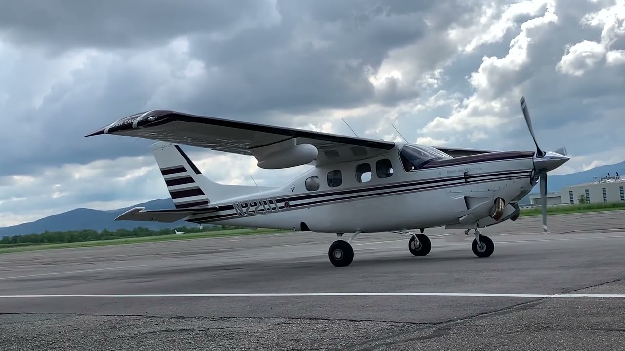 Cessna P210 SILVER EAGLE Startup (ALLISON TURBINE SOUND)