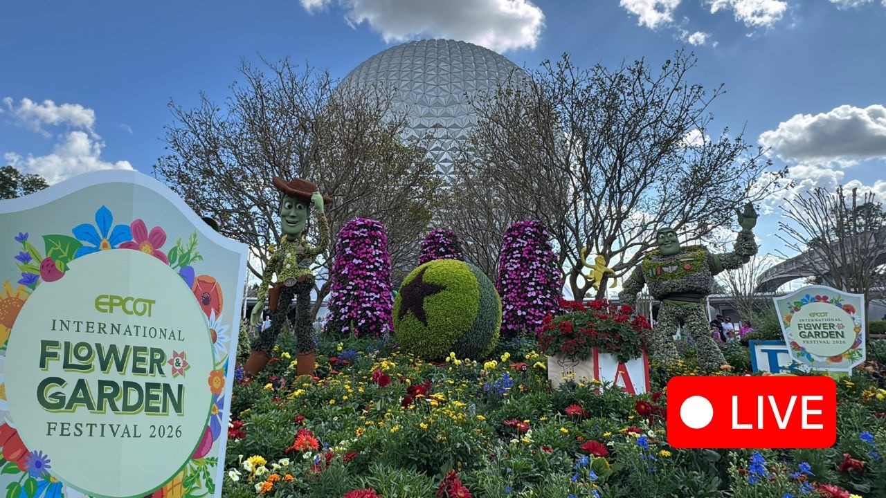Live from the EPCOT Flower & Garden Festival (Replay)