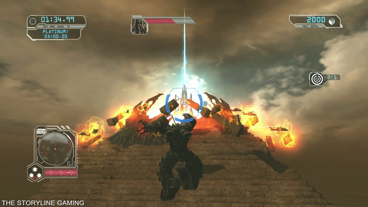 Transformers: Revenge of the Fallen Game - Megatron vs The Fallen (Final Boss)
