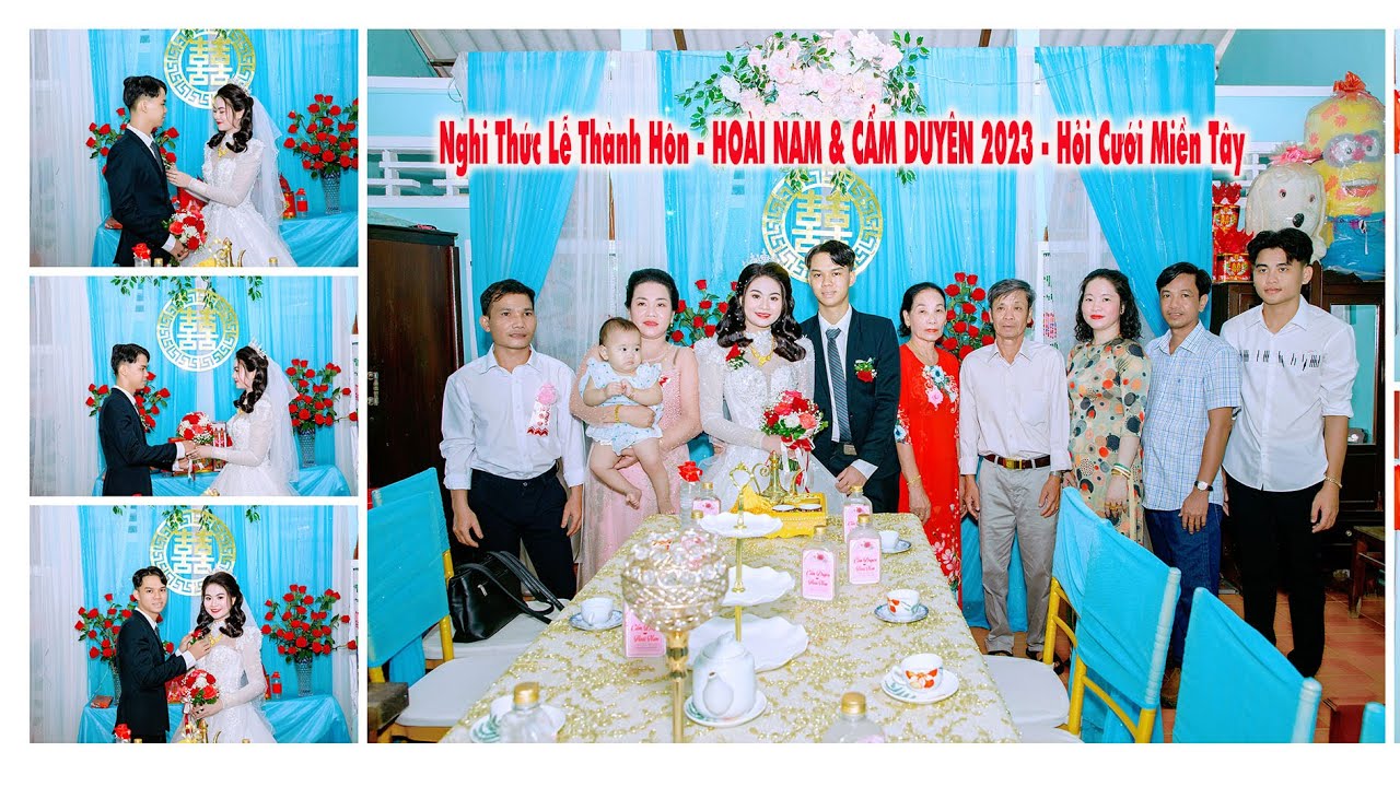 Nghi Thức Lễ Thành Hôn - HOÀI NAM & CẨM DUYÊN 2023 - Hỏi Cưới Miền Tây