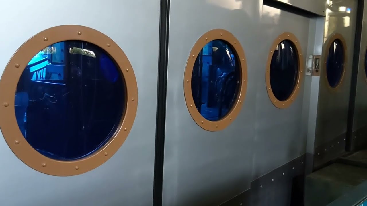 (海洋列車都有港鐵廣播！😲)海洋公園海洋列車(上山)行車片段(海濱至高峰)
