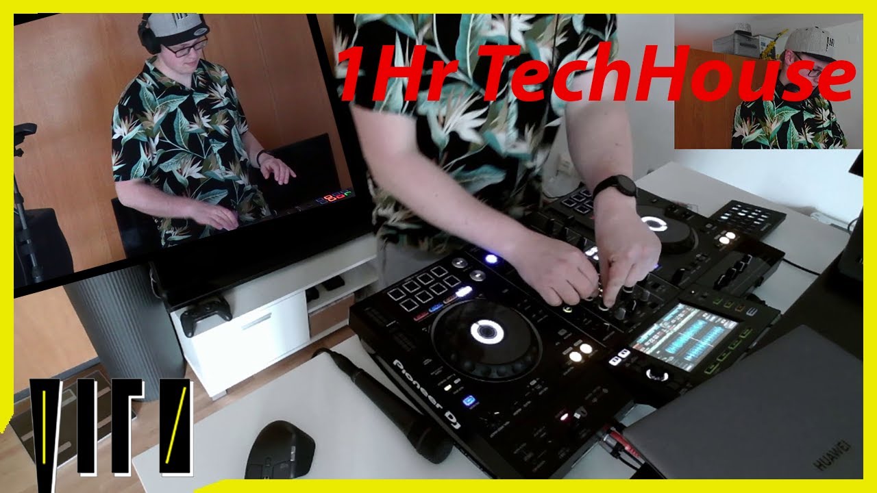 1Hr Tech House | Live DJ set | Vir0