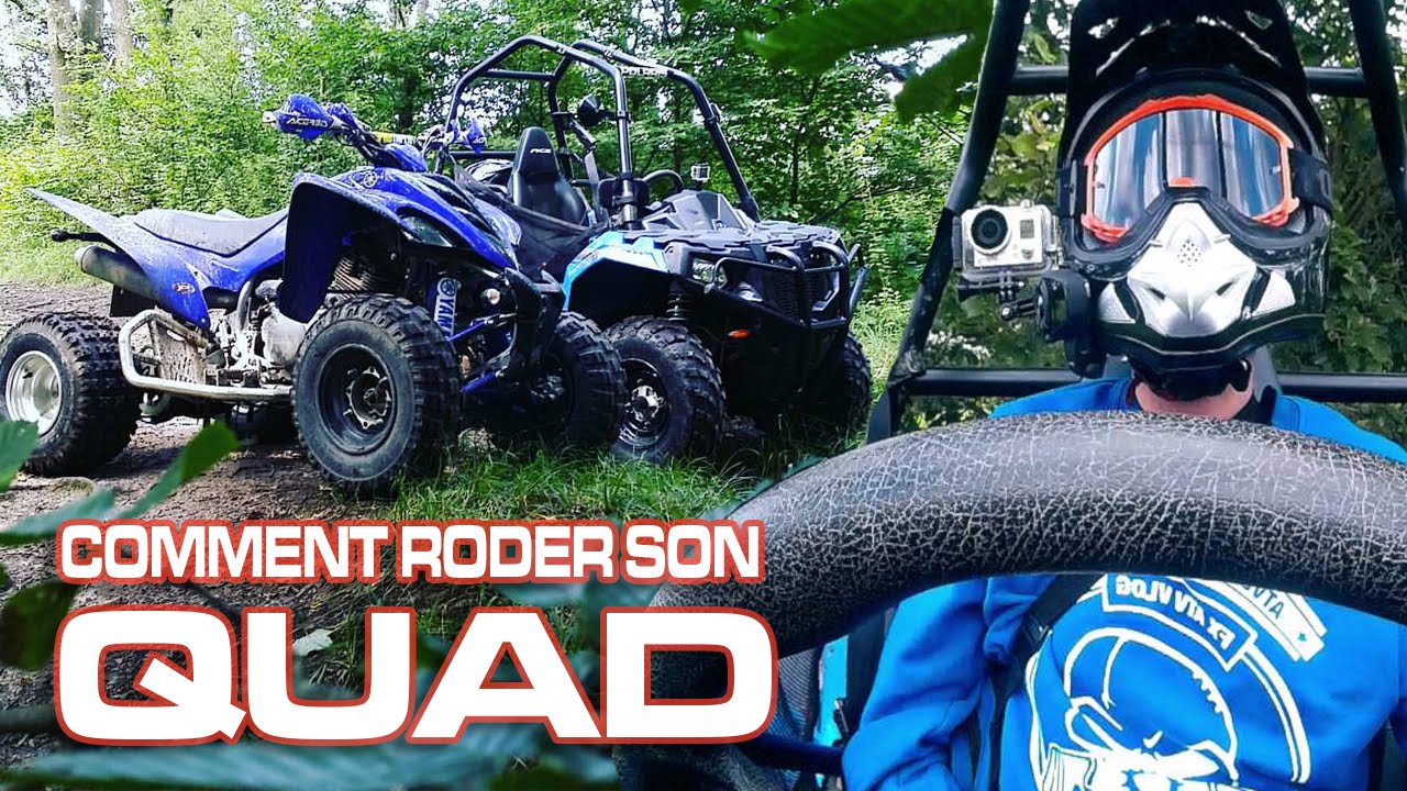 Rodage quad, comment faire?
