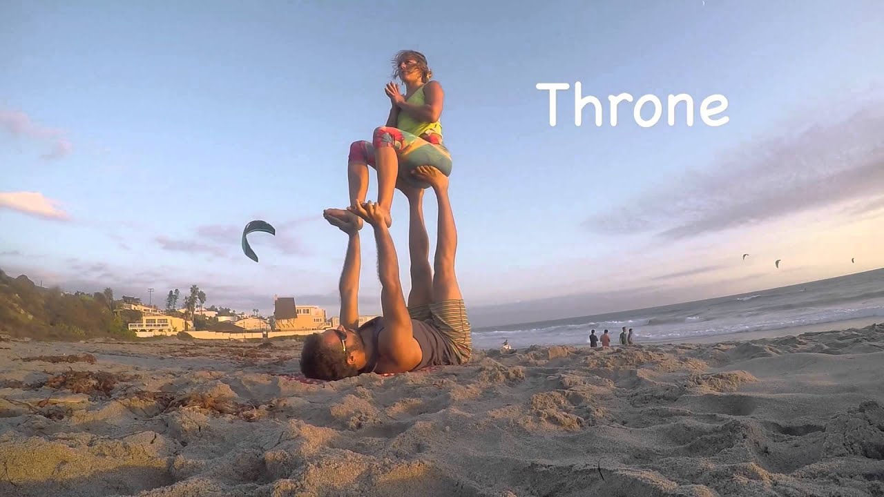 AcroYoga Falling Stars with Oliver & Sharon