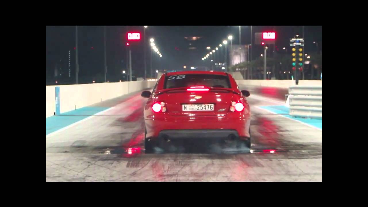 Pontiac GTO Supercharged Drag Race First time