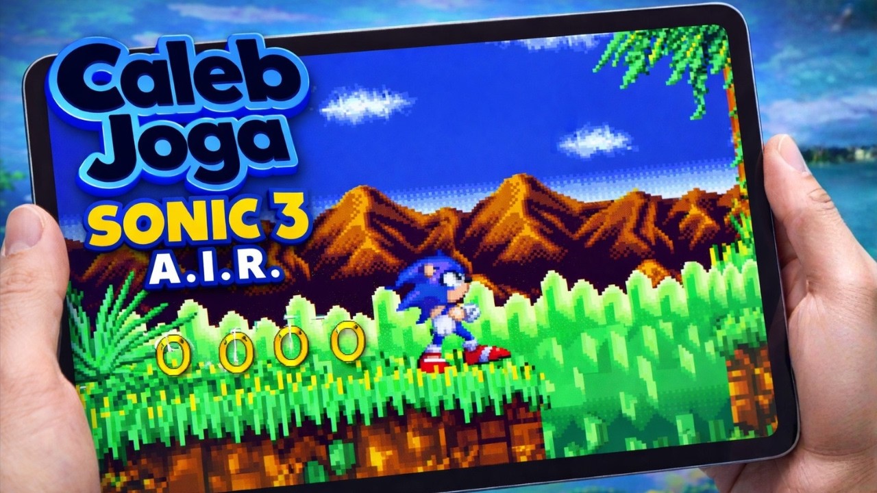 Sonic 3 A.I.R. Gameplay Completa no Tablet | Vale a Pena?